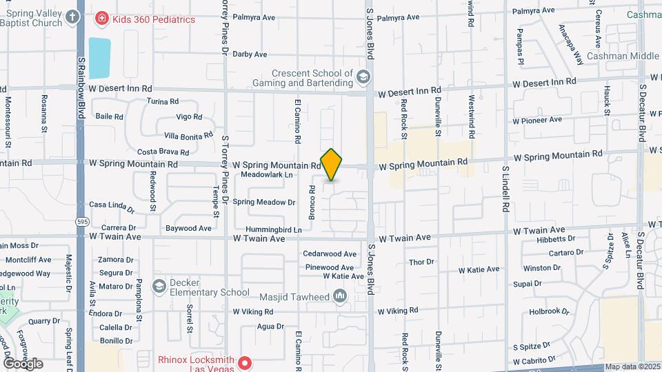6211 Meadow Brook Ln Map and Location Details
