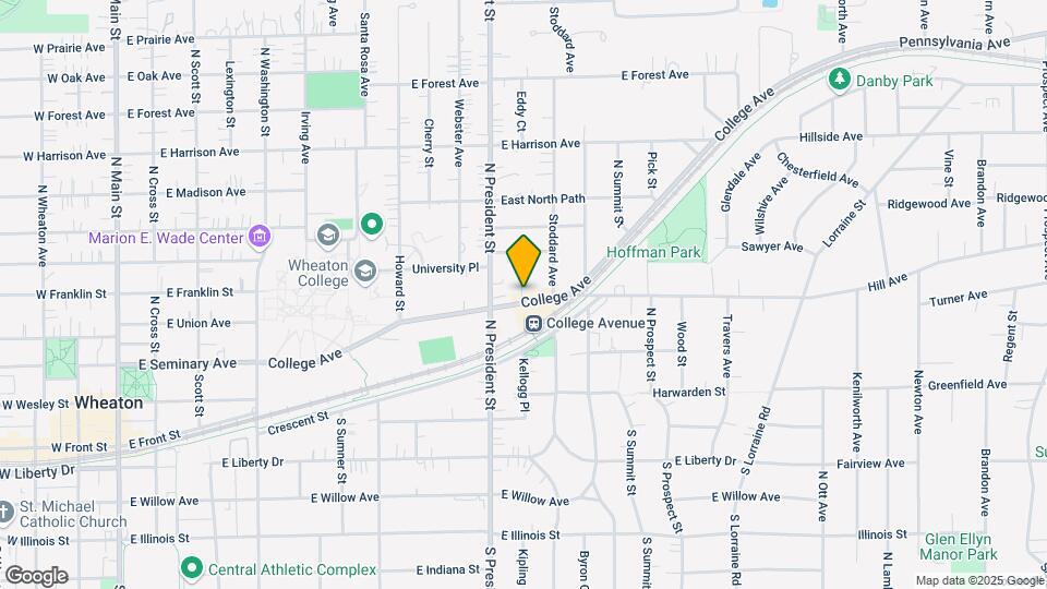 1041 College Ave Mapa y Detalles de la Ubicación