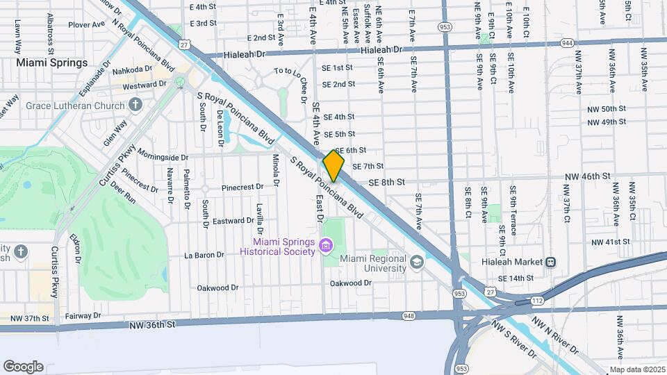 249 S Royal Poinciana Blvd Map and Location Details