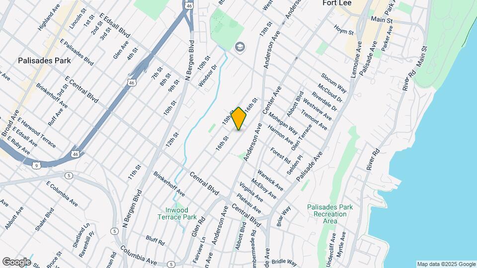1311 Inwood Ter, Unit #2 Map and Location Details