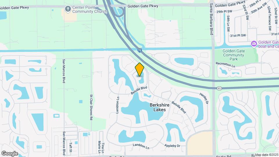 875 New Waterford Dr Map and Location Details