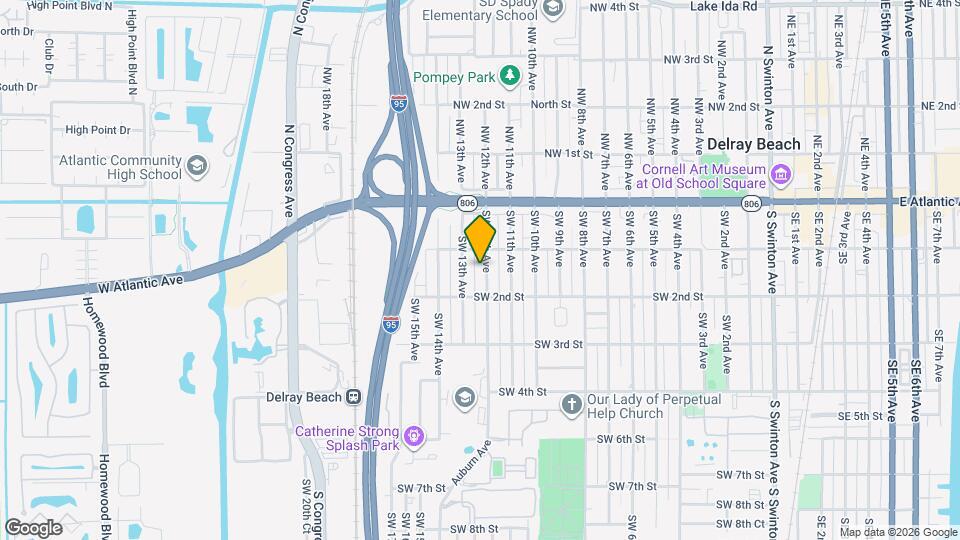 122 SW 12th Ave Map and Location Details