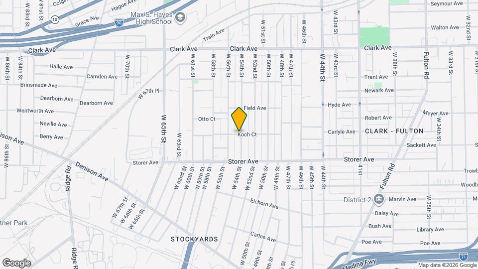 3300 W 54th St Map and Location Details