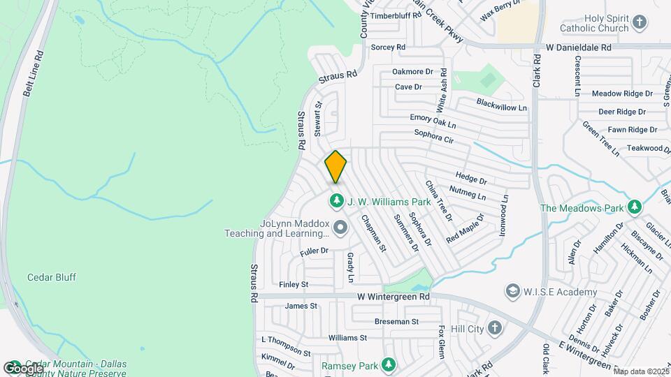 1620 High Pointe Ln Map and Location Details