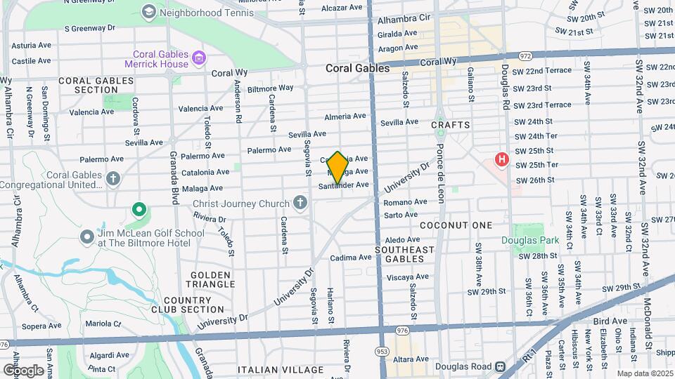504 Santander Ave Map and Location Details