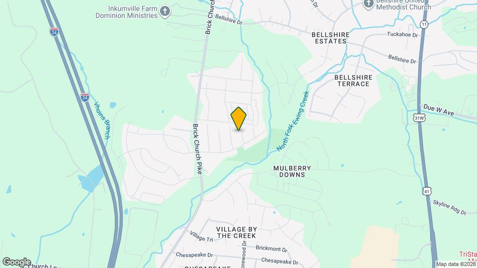 3415 Meadow Ct Mapa y Detalles de la Ubicación