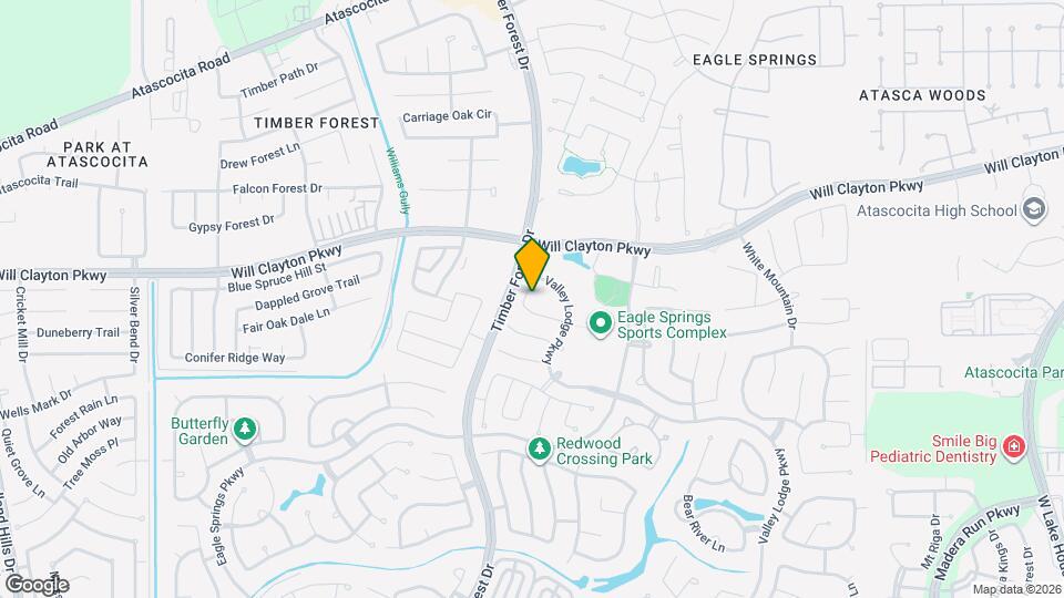 17814 Arapaho Hill Ln Map and Location Details