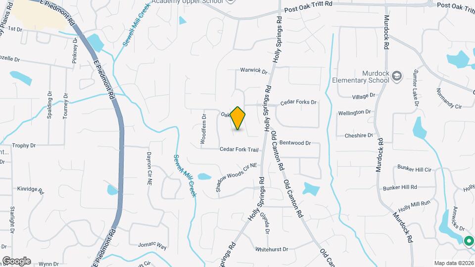 2194 Oakrill Ct Map and Location Details