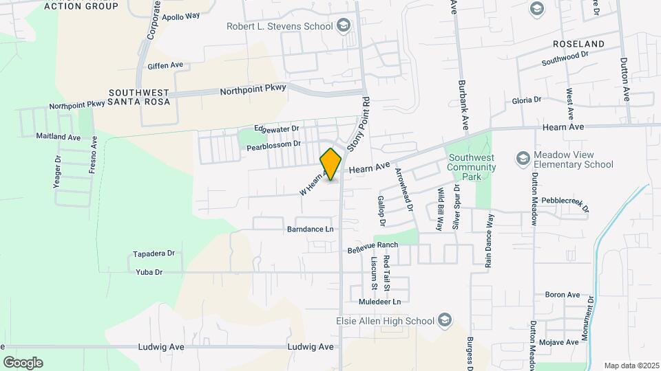 2615 Stony Point Rd Map and Location Details