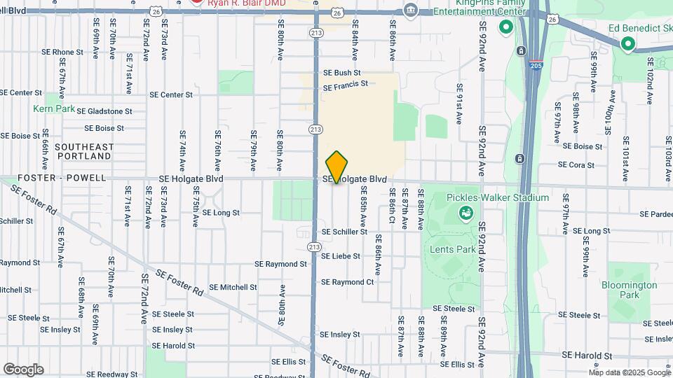 4514 SE 83rd Ave Map and Location Details