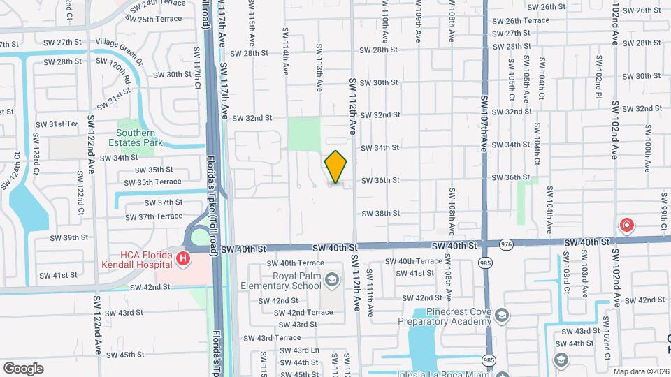 3613 SW 112th Pl Mapa y Detalles de la Ubicación