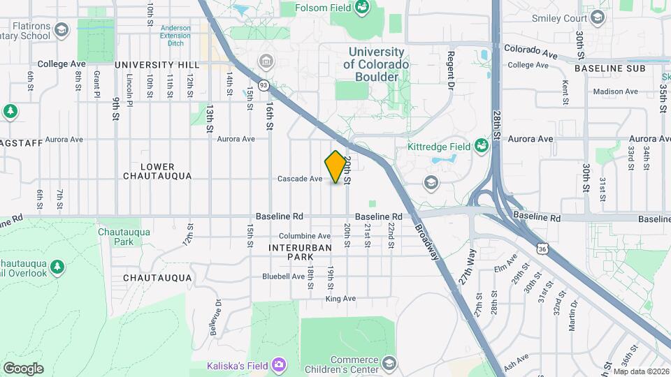 774 19th St Map and Location Details