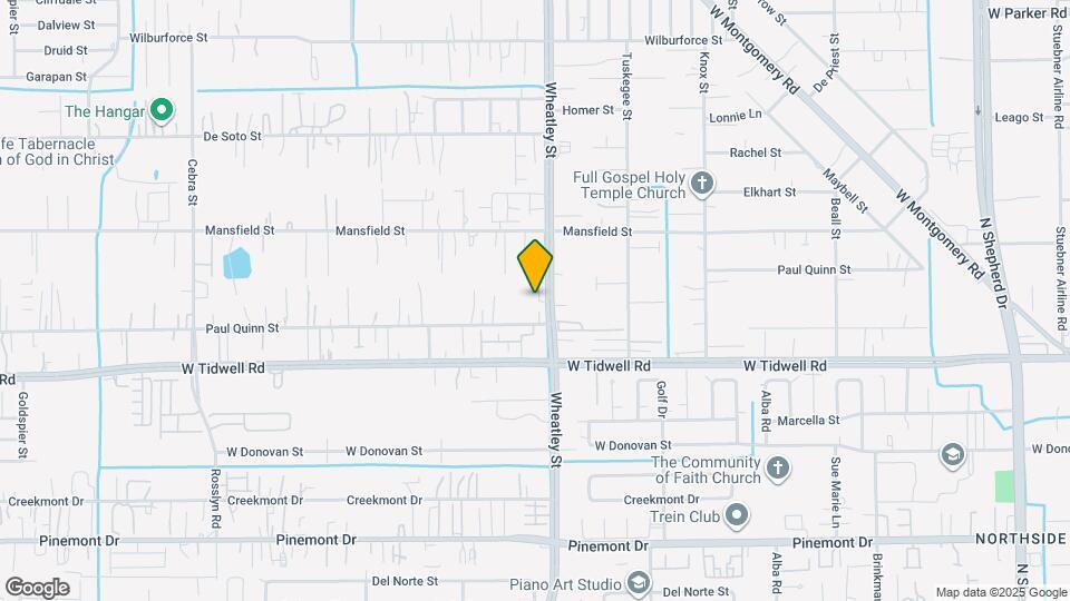 1106 Paul Quinn St Map and Location Details