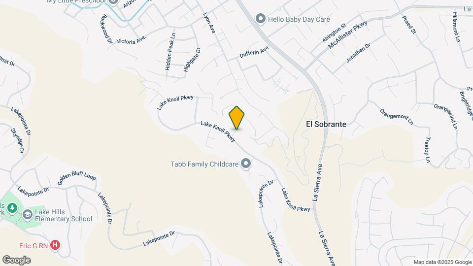 17447 Crestlake Ln Map and Location Details