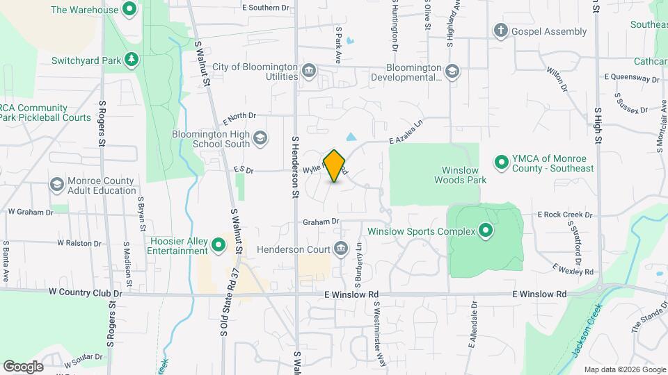 2249 S Sweetbriar Ct Map and Location Details