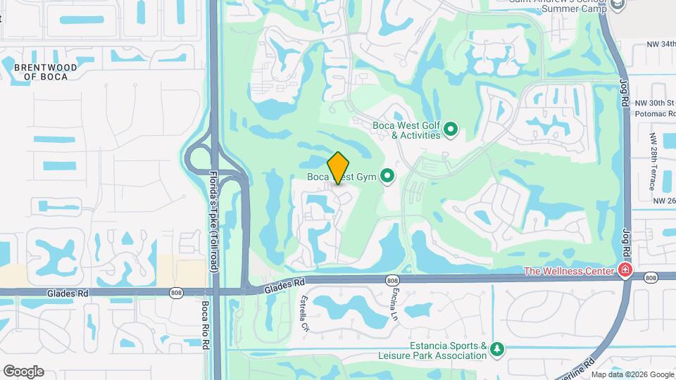 1834 Bridgewood Dr Mapa y Detalles de la Ubicación