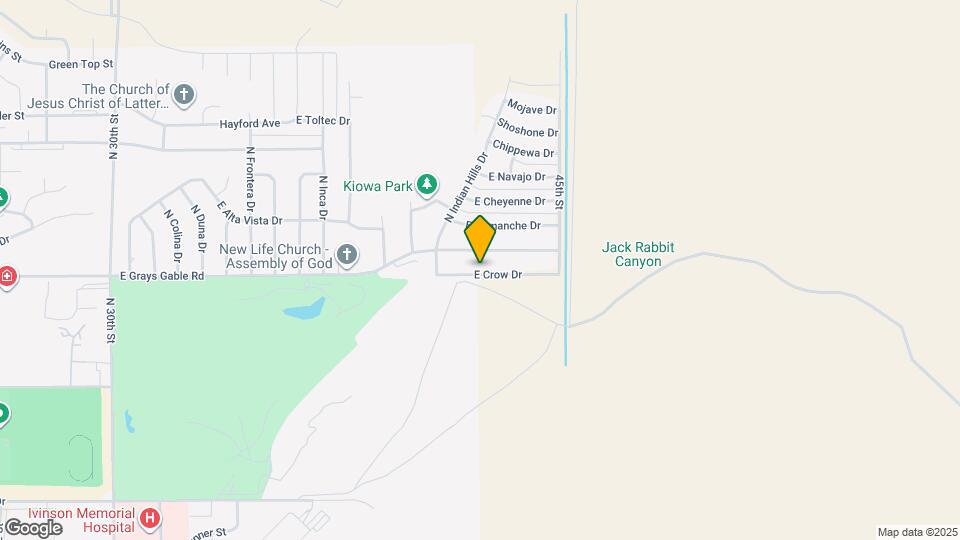 4315 E Crow Dr Map and Location Details