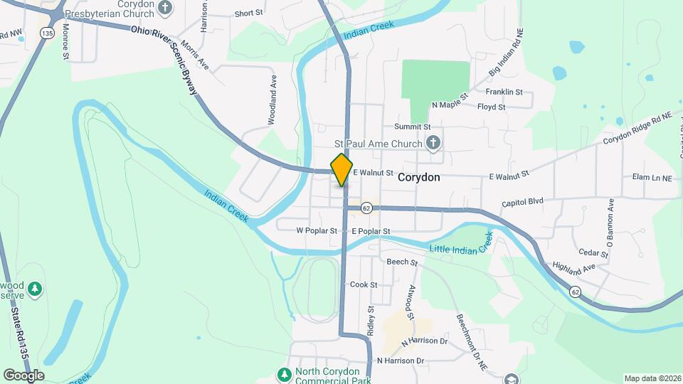 209 N Capitol Ave, Unit #2 Mapa y Detalles de la Ubicación