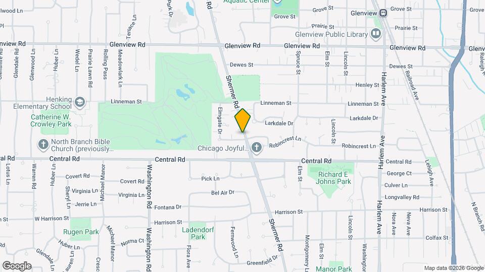 648 Shermer Rd Map and Location Details