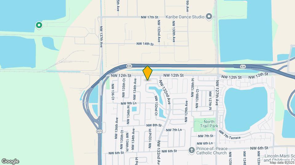 13285 NW 11th St Map and Location Details
