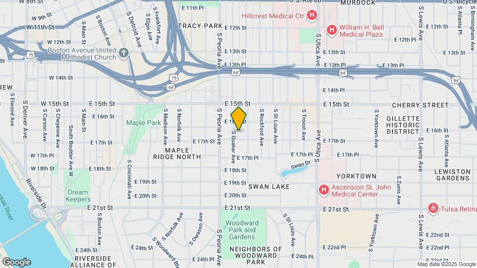 1621 S Quaker Ave Map and Location Details