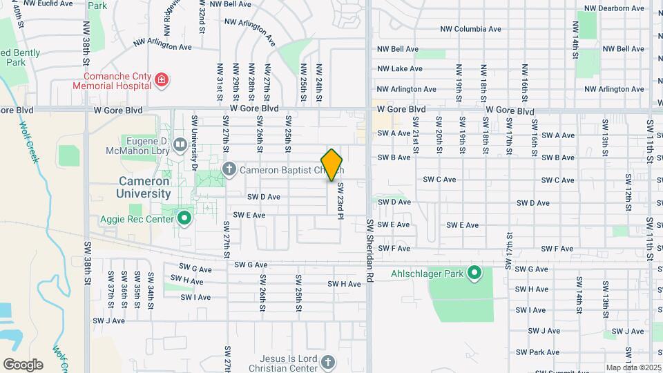 404 SW 24th St Map and Location Details