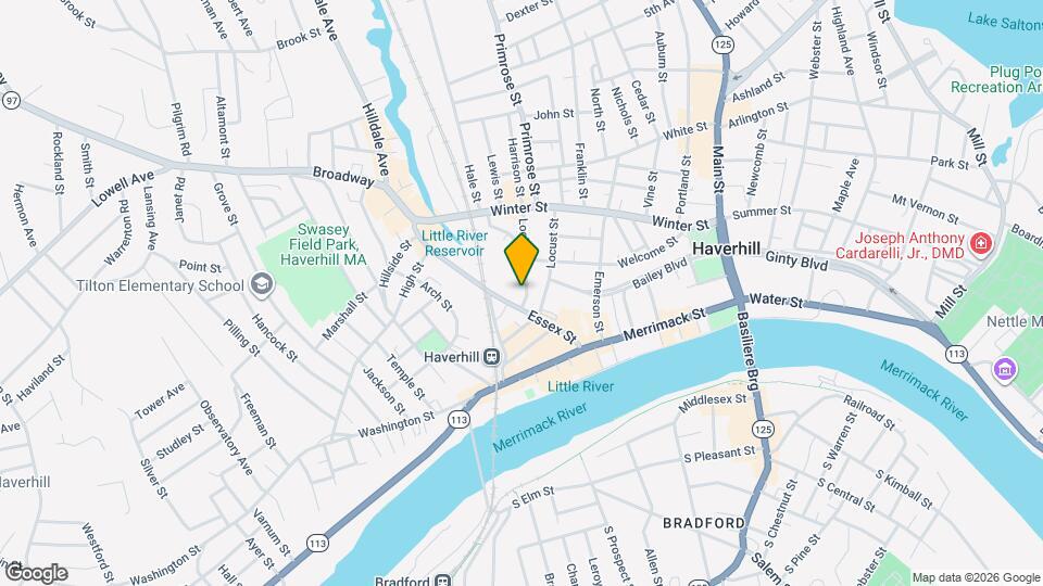 Halstead Haverhill Mapa y Detalles de la Ubicación