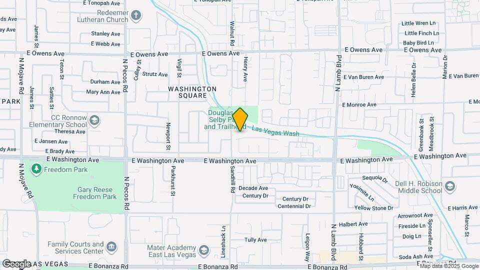 4012 Abrams Ave Map and Location Details