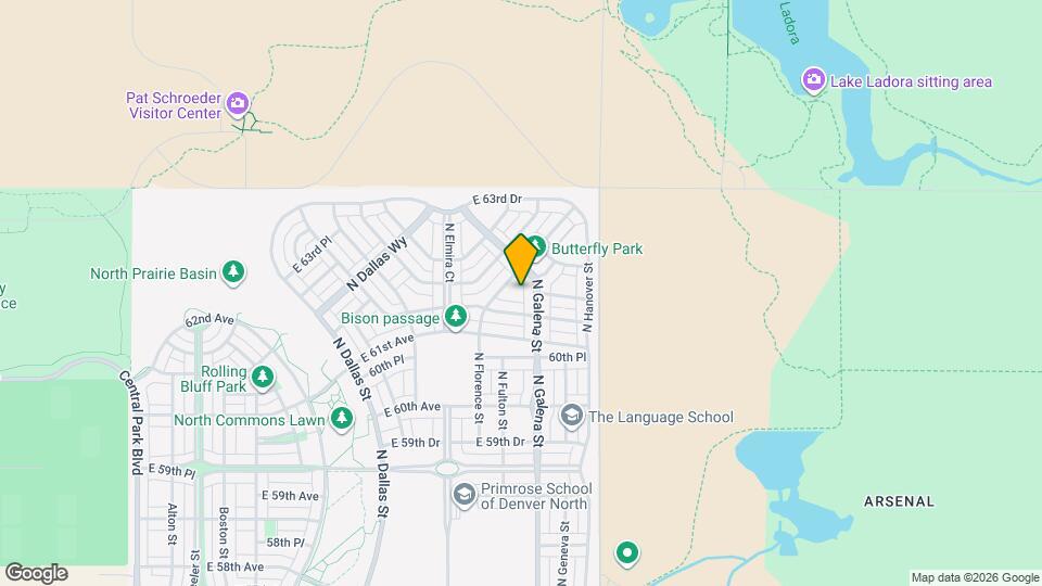 6240 N Florence Wy Map and Location Details