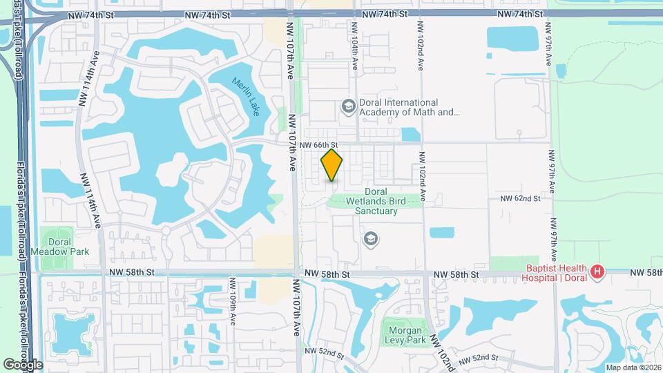 6302 NW 104th Path Map and Location Details