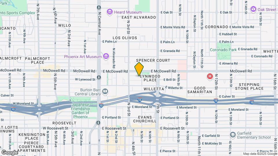 Element on 5th Mapa y Detalles de la Ubicación