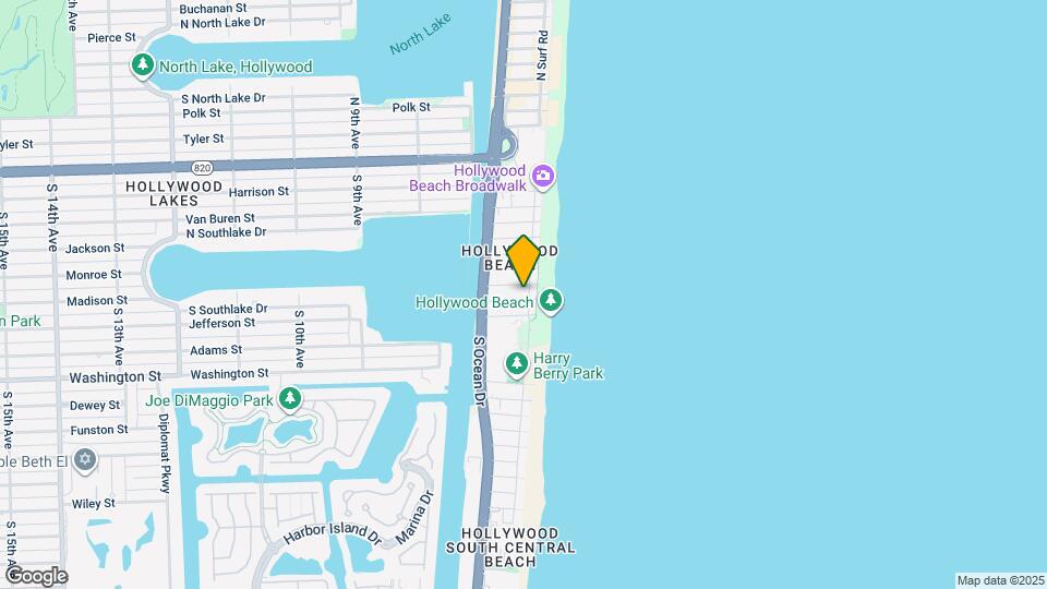 810 S Surf Rd Map and Location Details