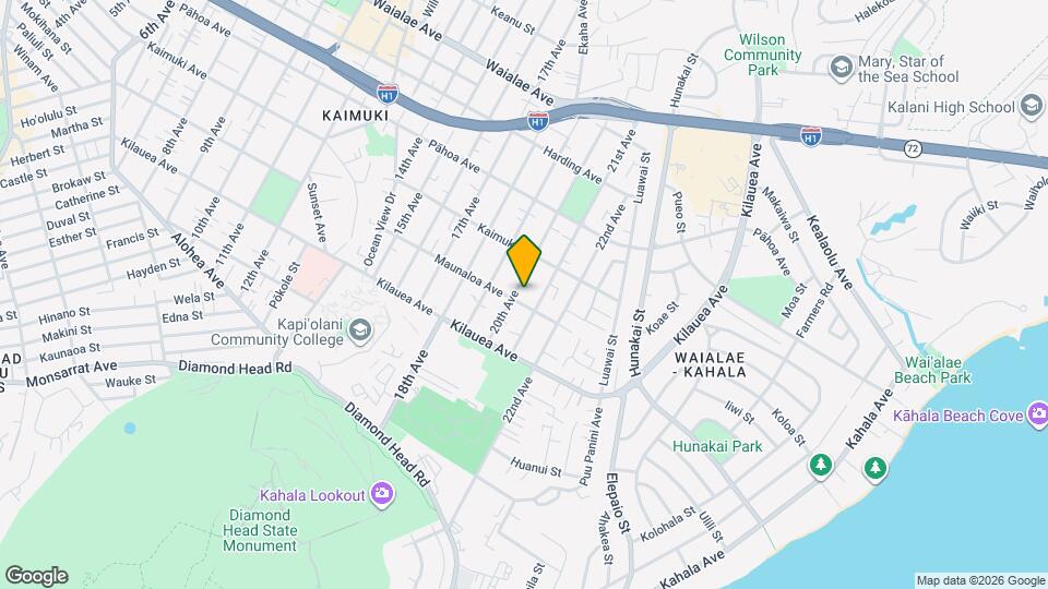 811 20th Ave Map and Location Details