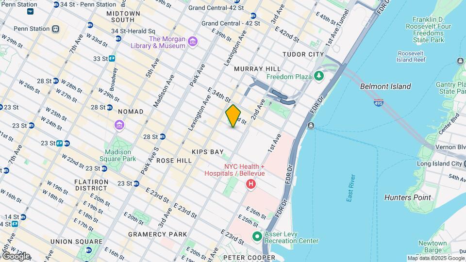 236 E 32nd St Mapa y Detalles de la Ubicación
