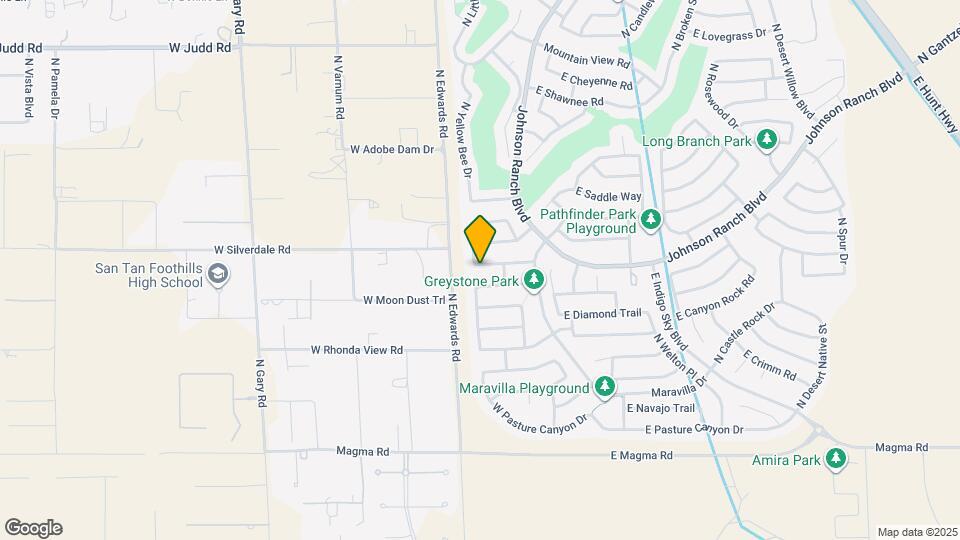 185 W Desert Vista Trail Map and Location Details