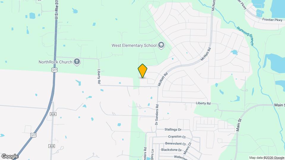 9716 Gooseneck Dr Map and Location Details