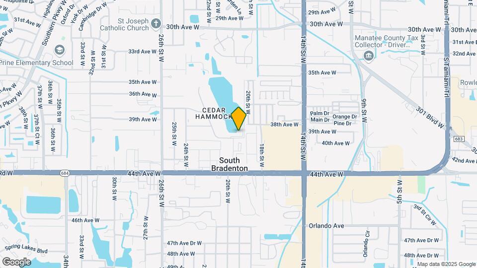 Lake Bayshore Condominiums Mapa y Detalles de la Ubicación