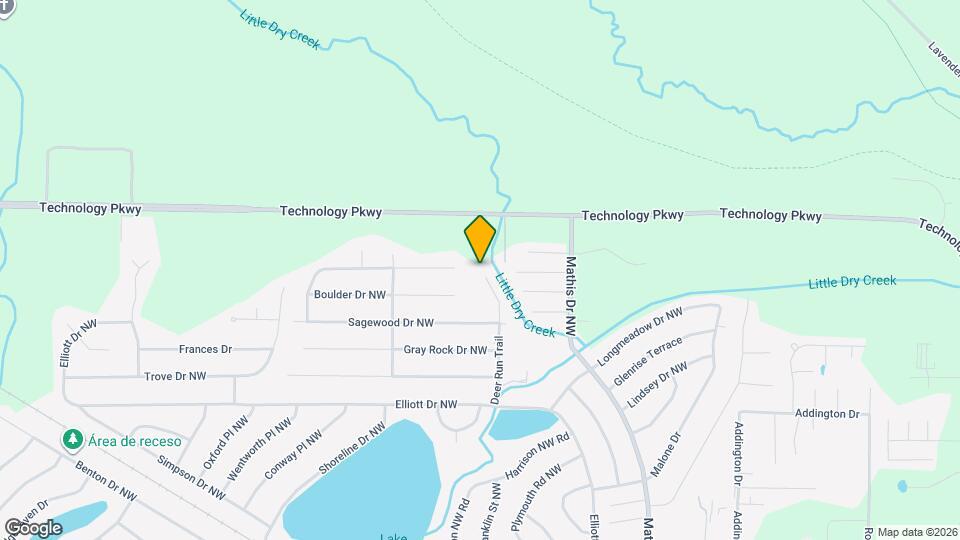 127 Deer Run Trail NW Map and Location Details