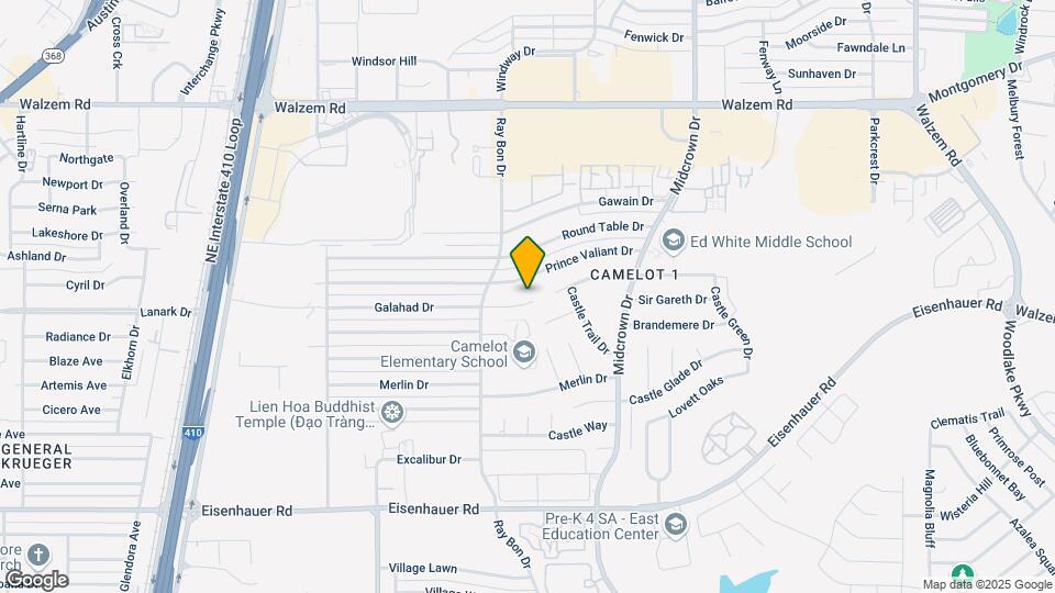 5227 Galahad Dr Map and Location Details