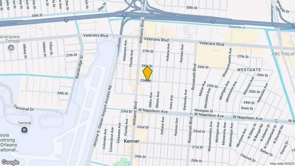 2463 Idaho Ave Map and Location Details