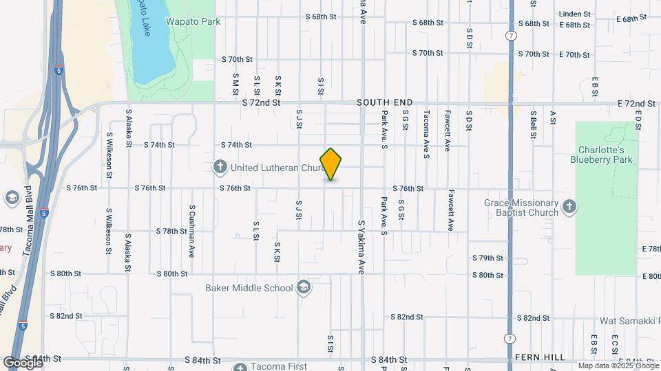 835 S 76th St Map and Location Details