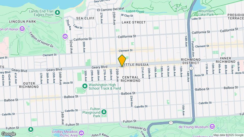 519 24th Ave Map and Location Details