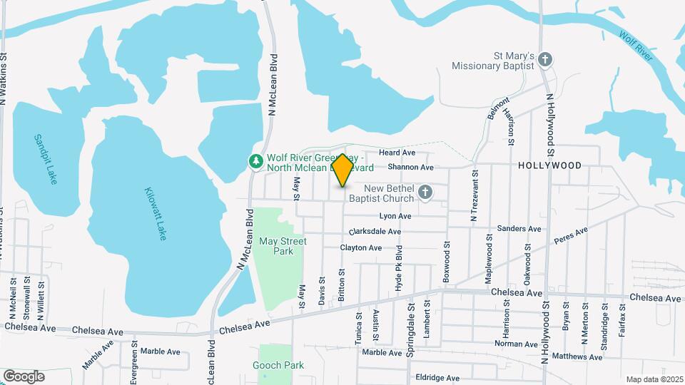 1577 Britton St Map and Location Details