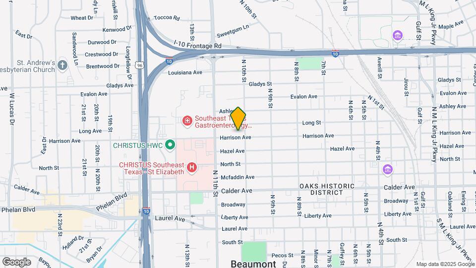 2616-2628 Harrison St Map and Location Details