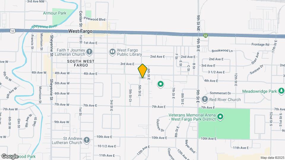 407 5th St E Map and Location Details