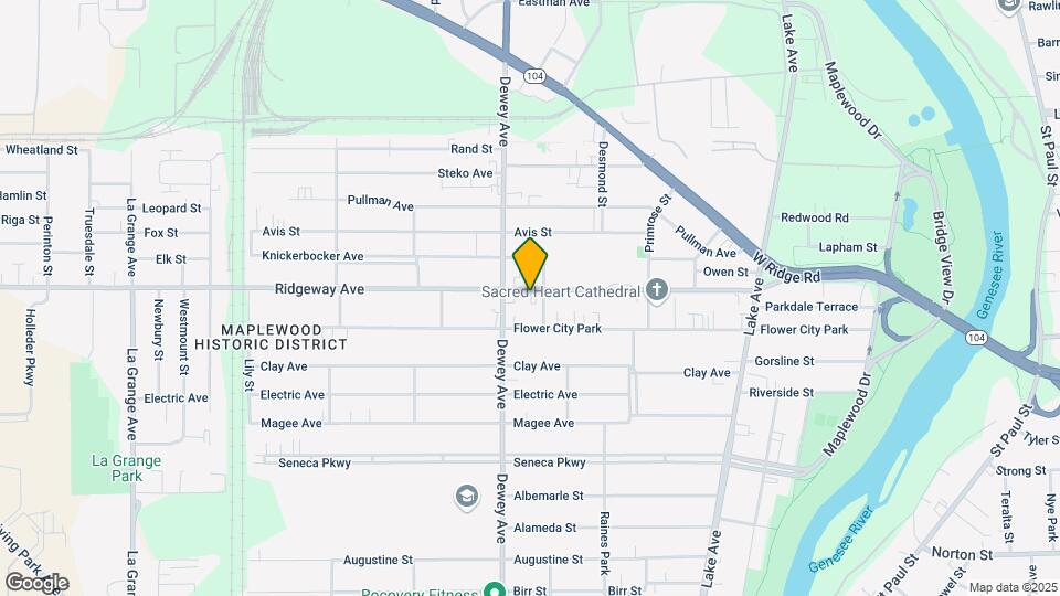 309 Ridgeway Ave, Unit 309 Map and Location Details
