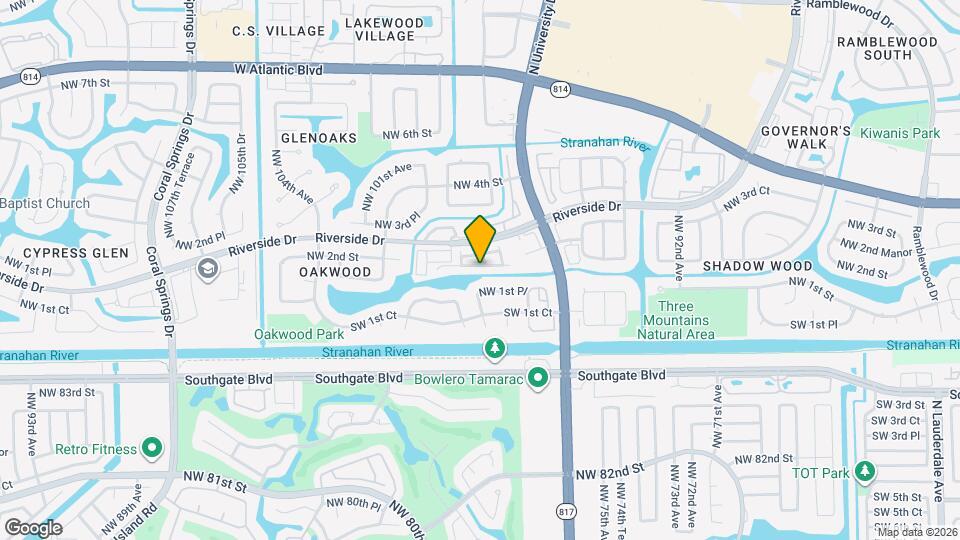 9748 NW 1st Manor Map and Location Details