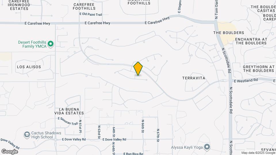 6572 Shooting Star Way Map and Location Details