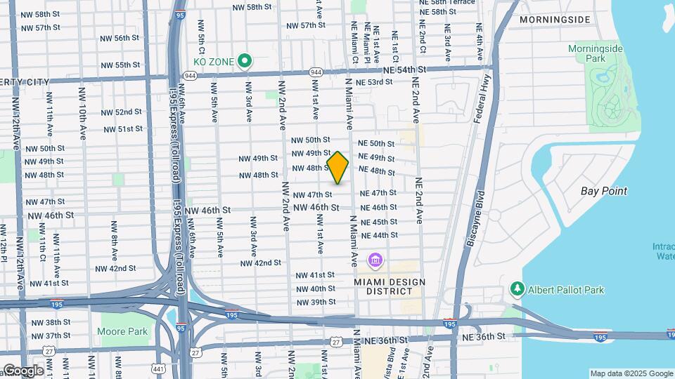 47 NW 47th St Map and Location Details