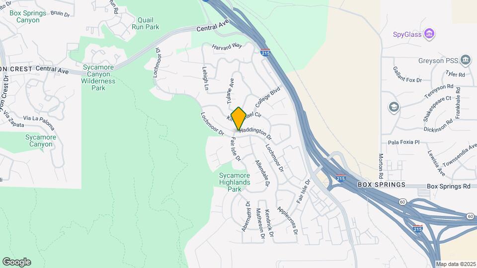 1413 Haddington Dr Map and Location Details